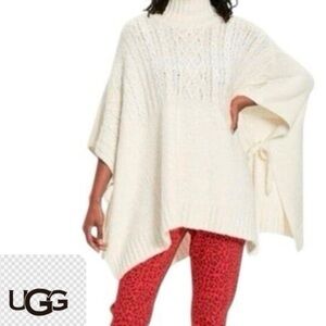 UGG Joanna cable knit  Sweater/poncho